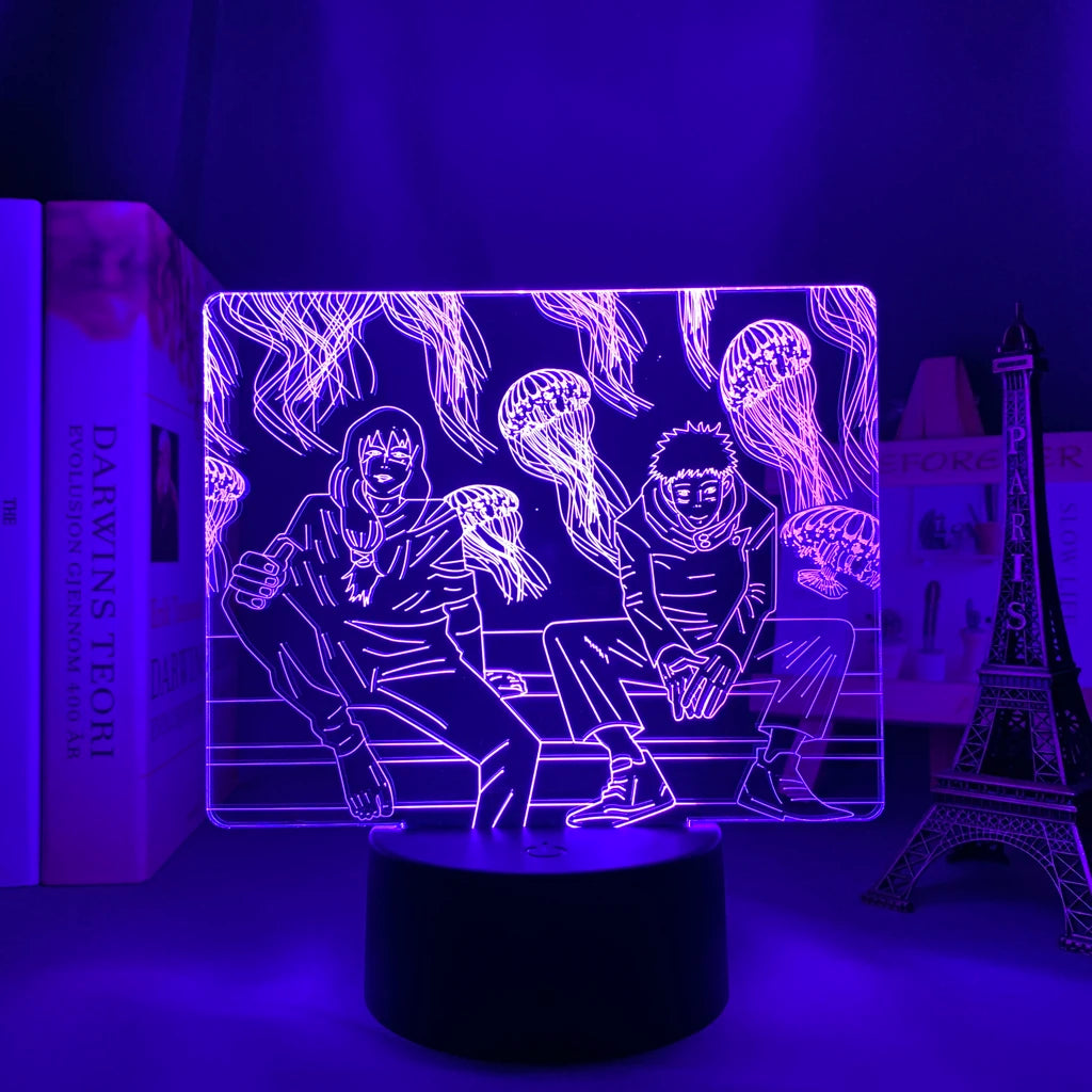 Jujutsu Kaisen 3D Led  Lamp Night Light