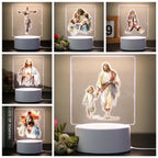 Religion 3D Night Light For Home Room Decoration