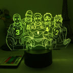 Haikyuu 3d LED Lamp