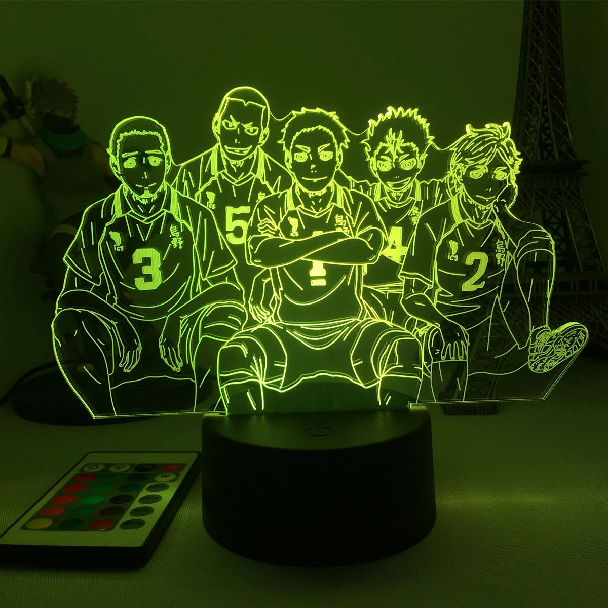 Haikyuu 3d LED Lamp