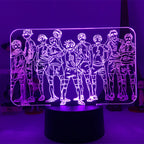Haikyuu 3d LED Lamp
