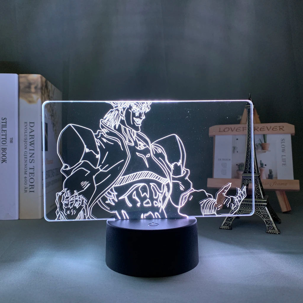 JoJo Bizarre Adventure 3d Night Light LED lamp