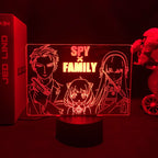 Spy X Family 3D Led Light Lamp
