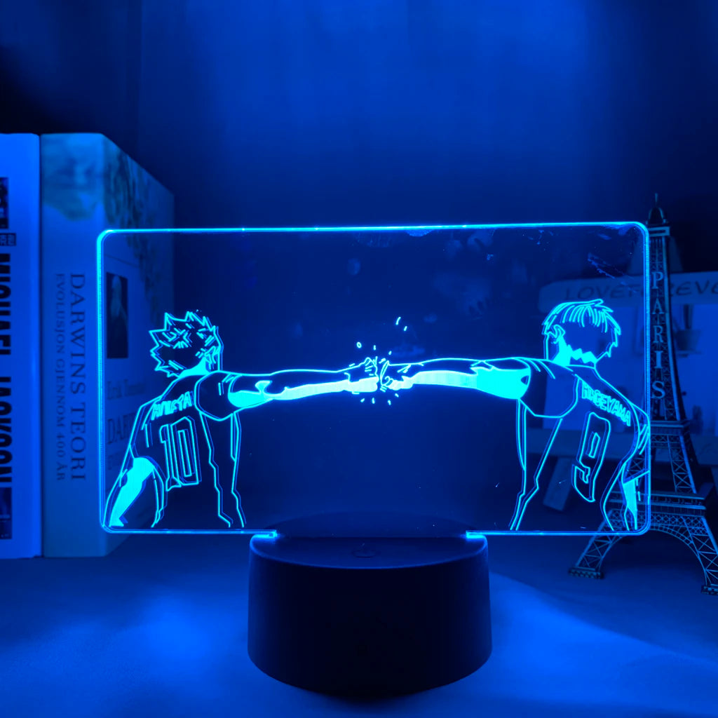Haikyuu 3d LED Lamp