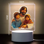 Religion 3D Night Light For Home Room Decoration