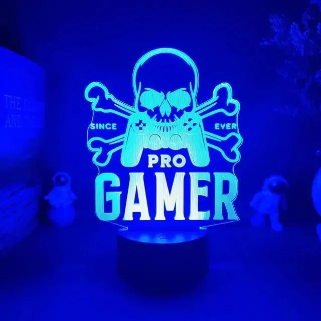 Gaming Setup RGB 3D LED Lamp