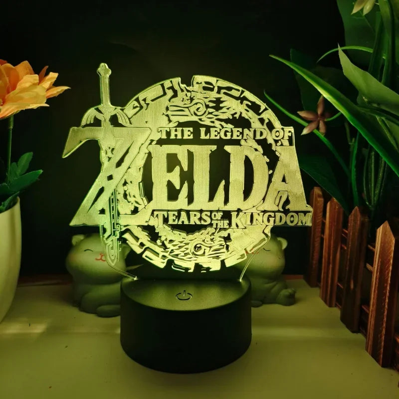 Game Zeldaes Night Lights 3D Led Lamp