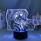 High School DxD 3D LED Lamp