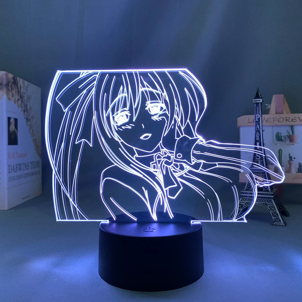 High School DxD 3D LED Lamp