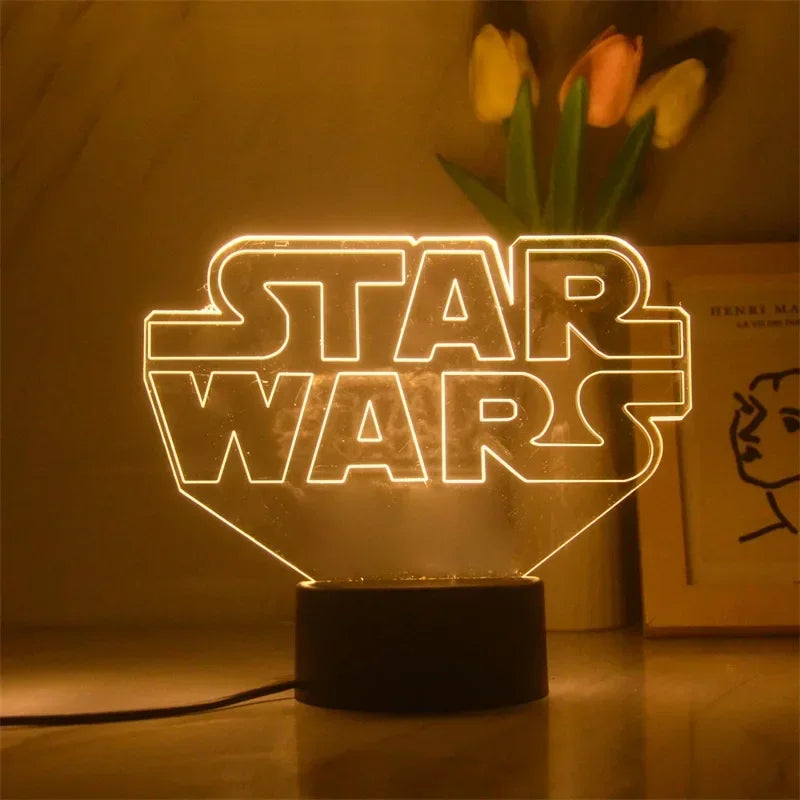 Avengers 3D LED Light Lamp Action