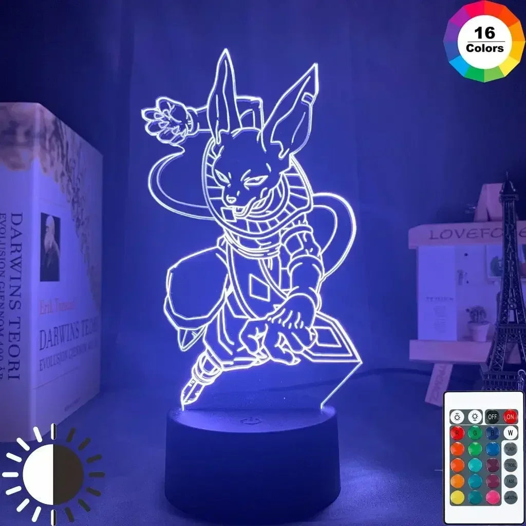 Dragon ball Z LED Night Light 3D Lamp