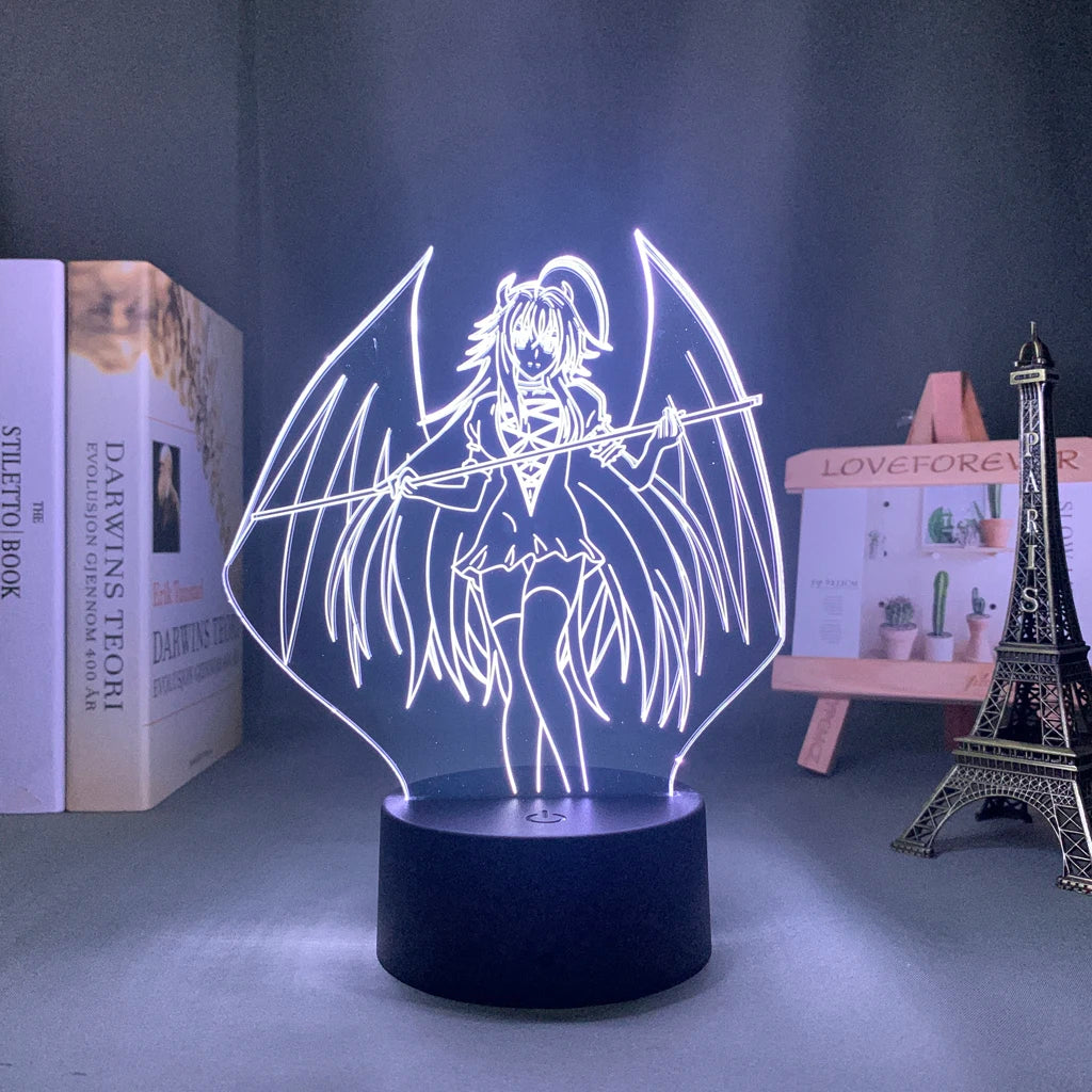 High School DxD 3D LED Lamp