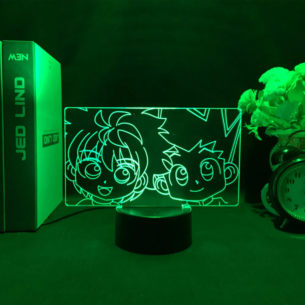 Hunter X Hunter 3d Lamp Light