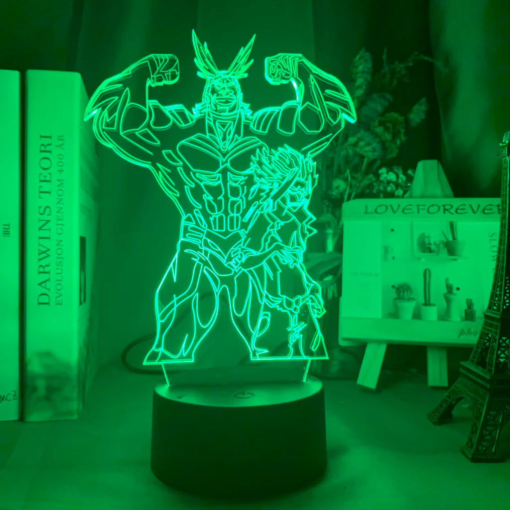 My Hero Academia Led 3D LED LIGHT