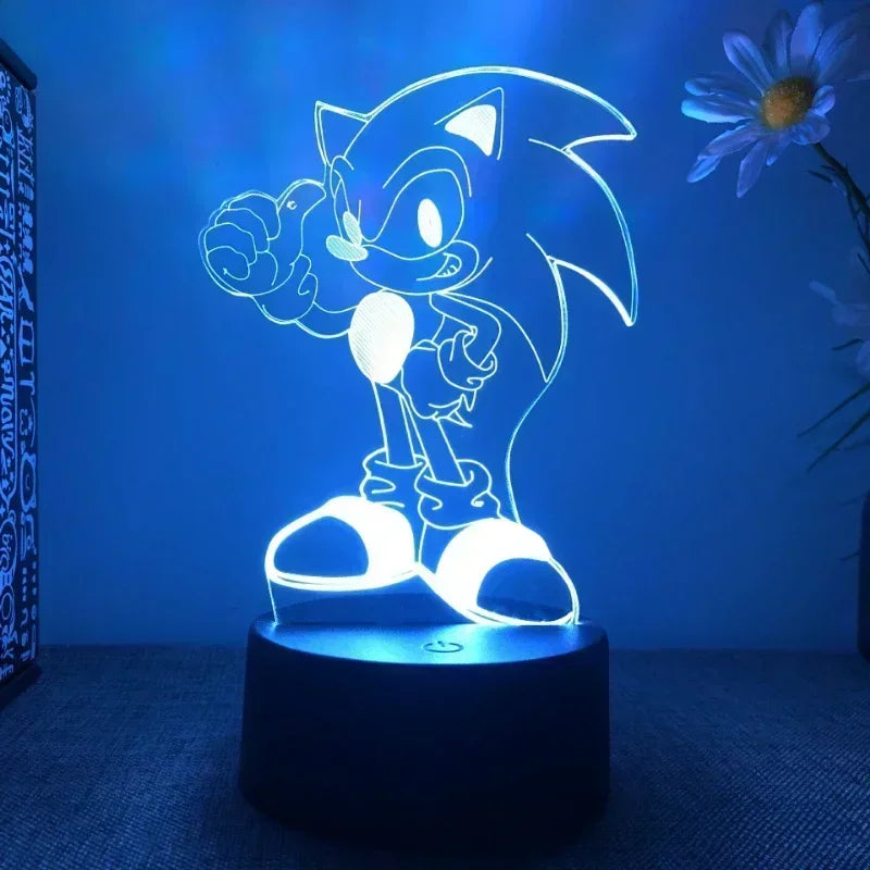 Sonic 3D Night Light LED