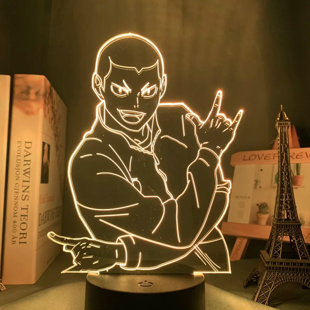 Haikyuu 3D LED Night Light