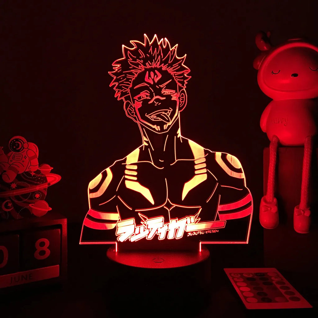 Jujutsu Kaisen 3D Led  Lamp Night Light