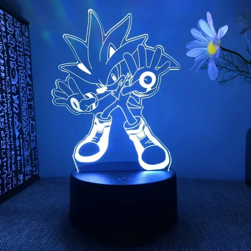 Sonic 3D Night Light LED