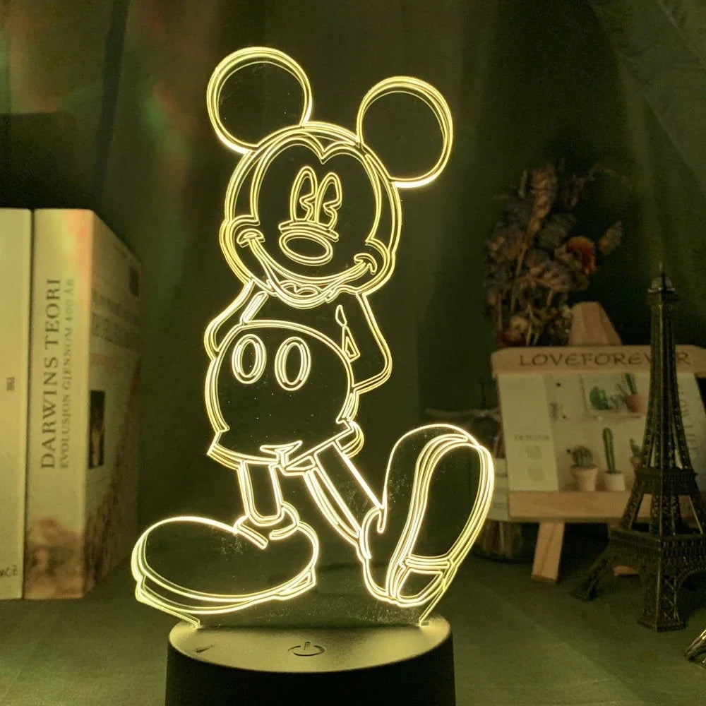 Mickey Mouse 3D Illusion Lamp