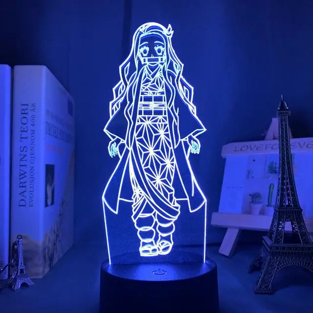 Kimetsu No Yaiba 3d LED Light Night