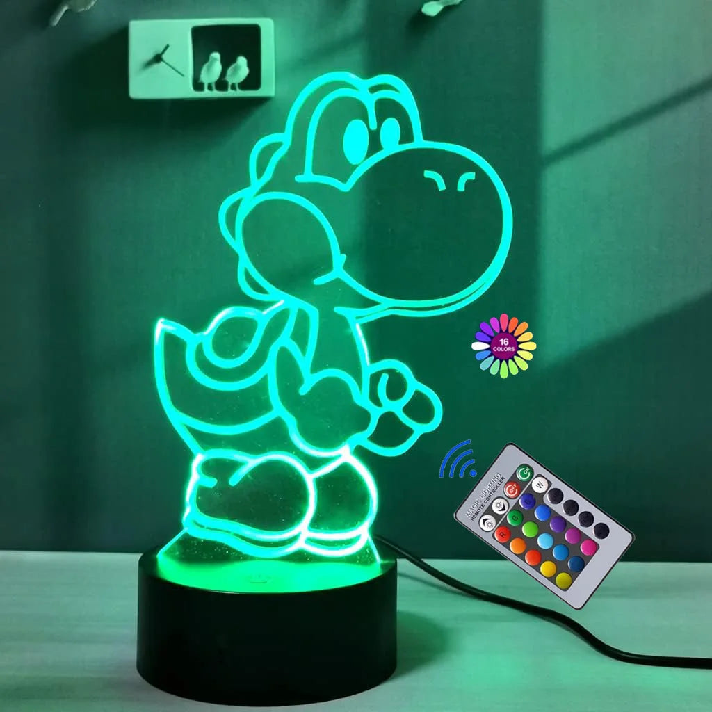 Yoshi 3D Illusion LED Night