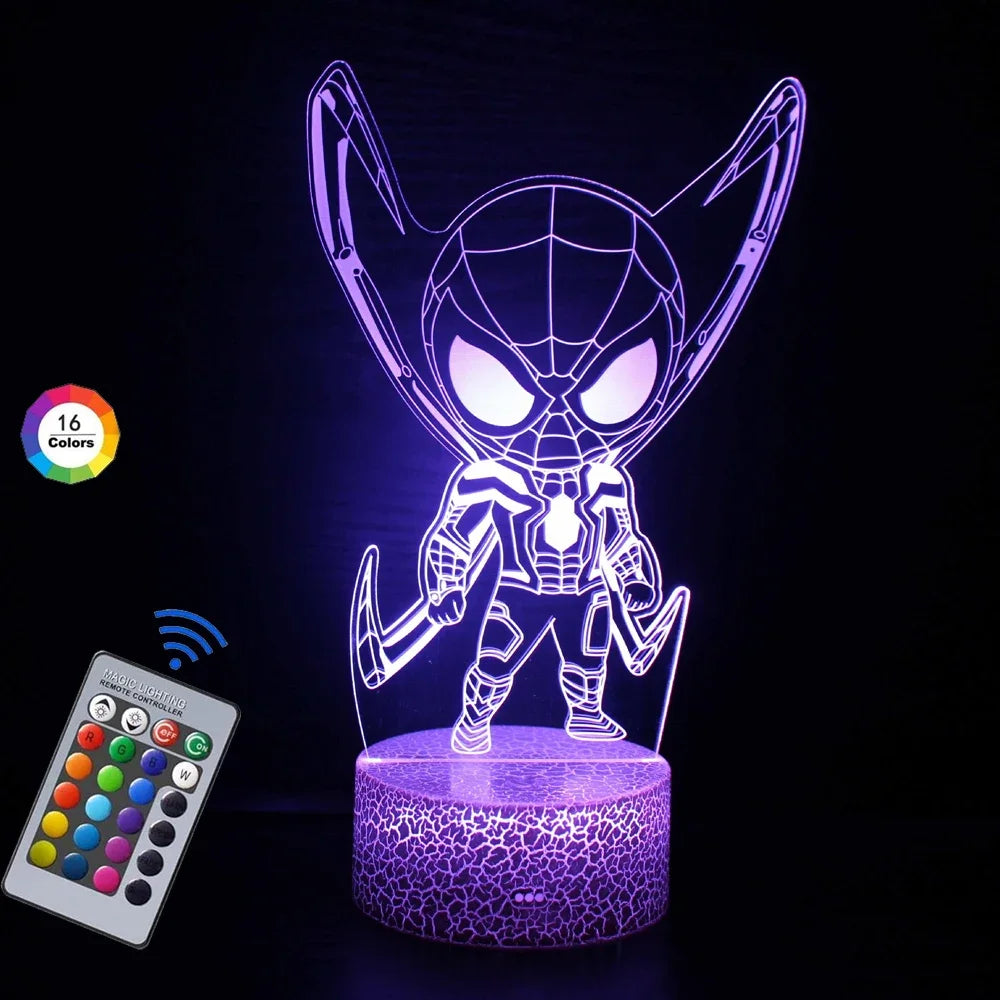 2024 Spiderman LED Night Lamp
