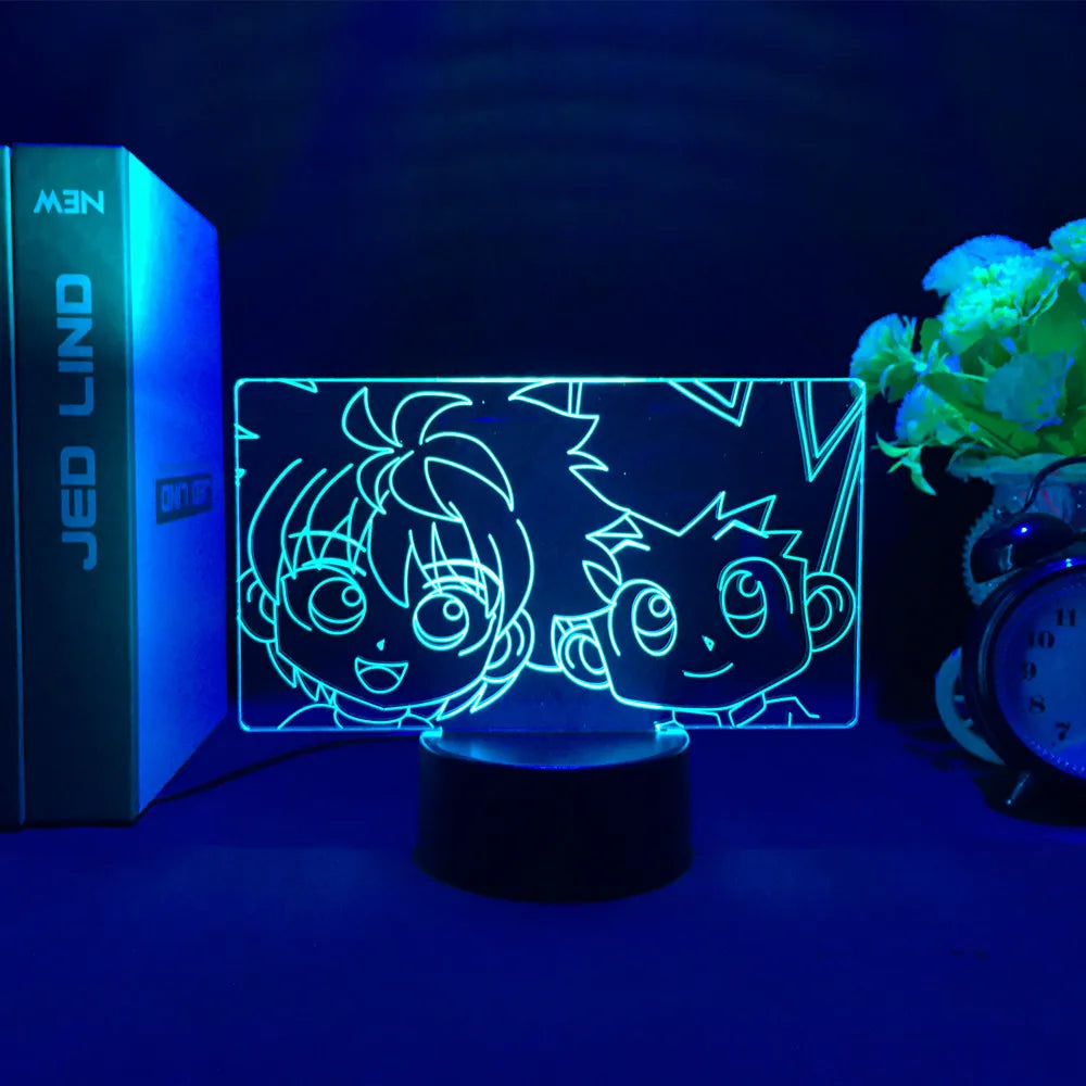 Hunter X Hunter 3d Lamp Light