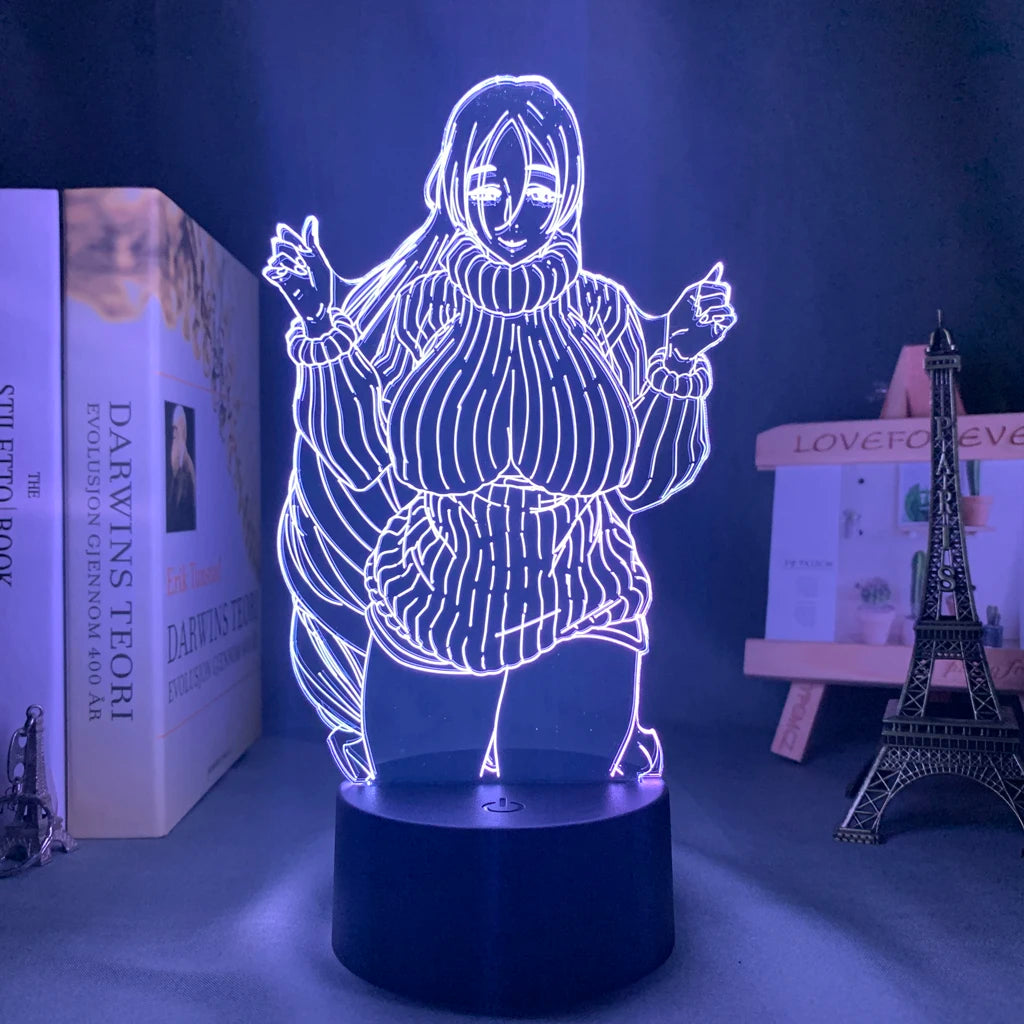 Fate Stay Night 3d LED Light
