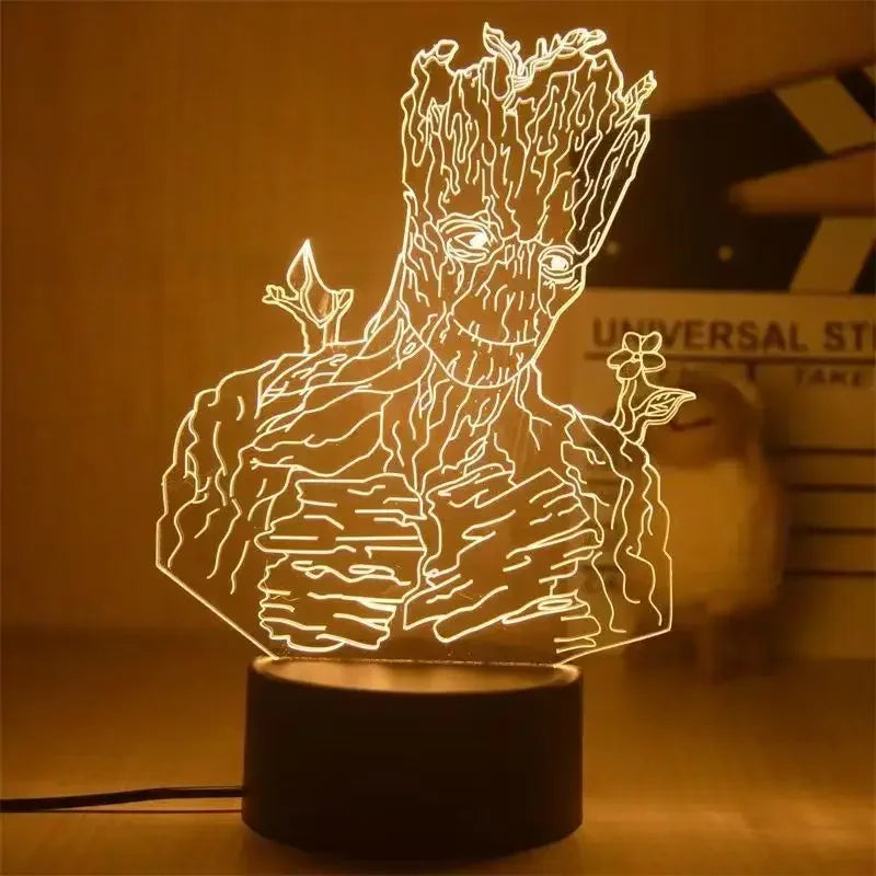 Avengers 3D LED Light Lamp Action