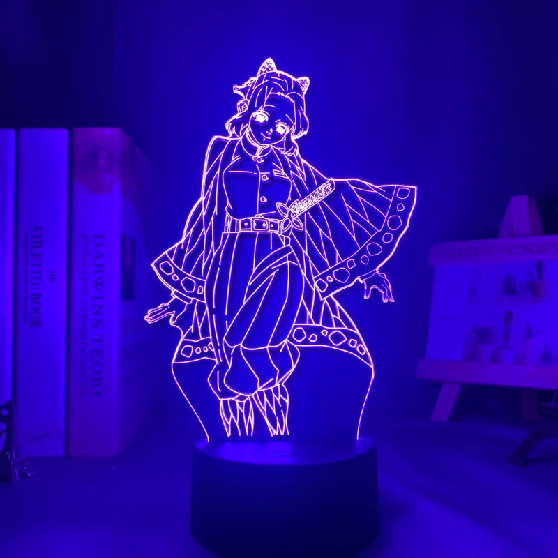 Kimetsu No Yaiba 3d LED Light Night