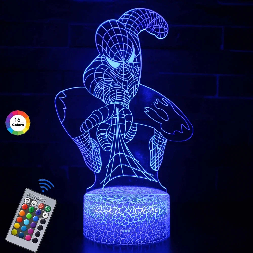2024 Spiderman LED Night Lamp