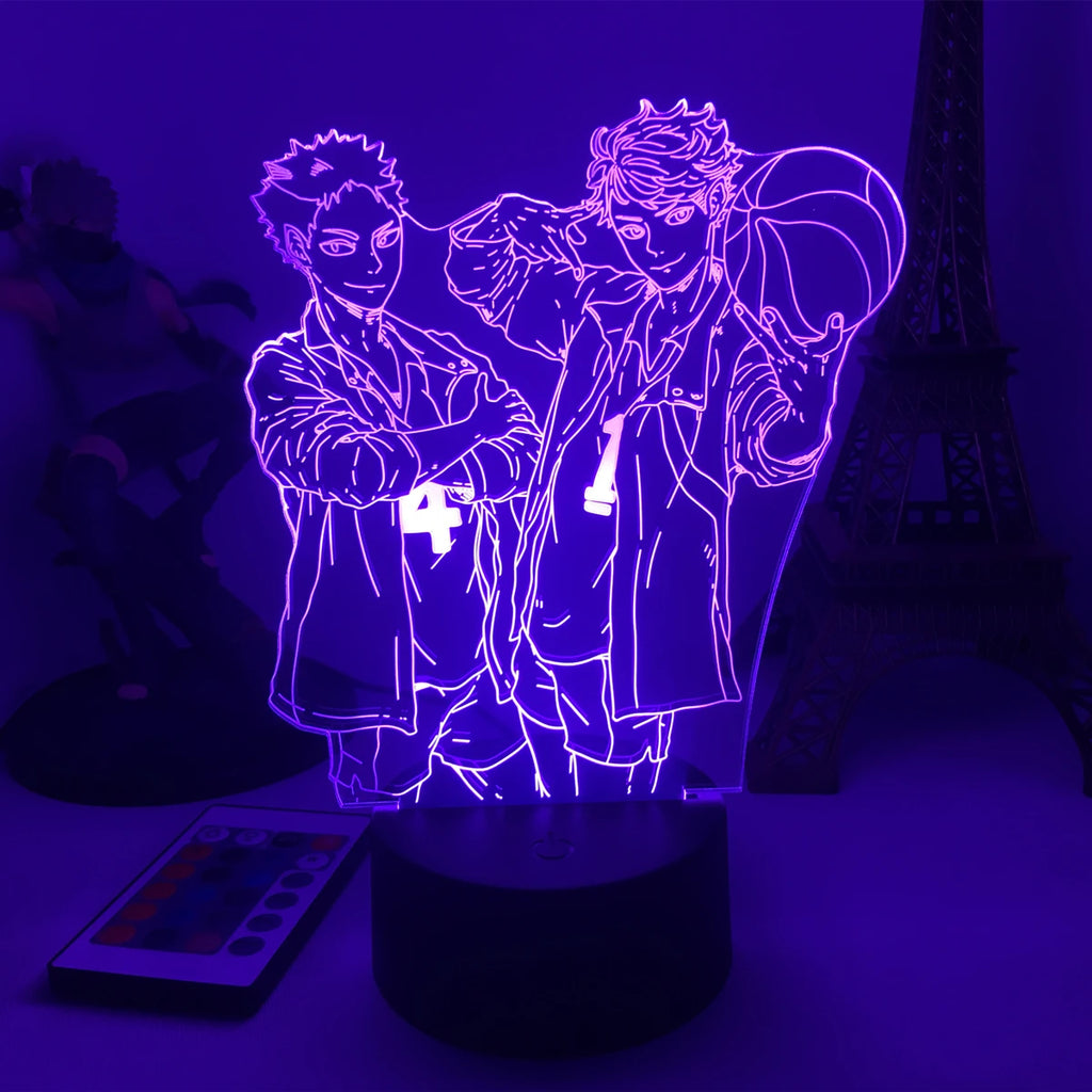 Haikyuu 3d LED Lamp