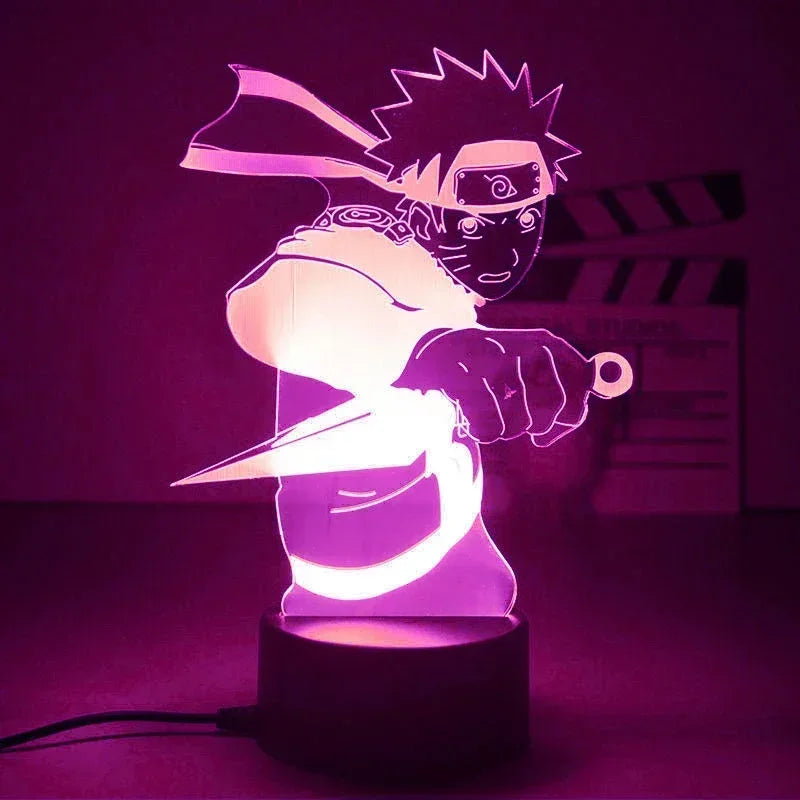 Naruto Characters 3D LED Lights