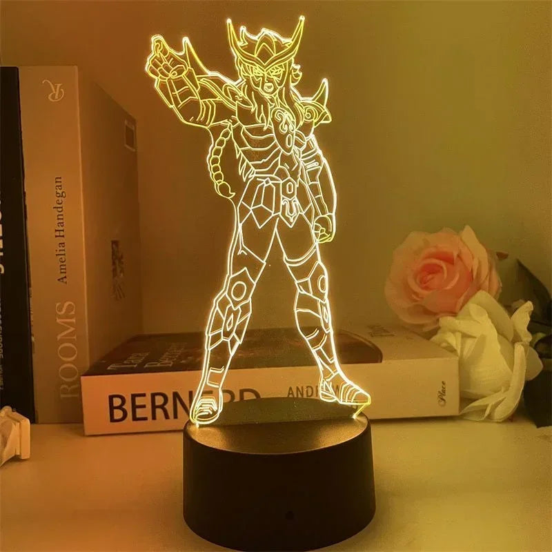 Saint Seiya 3D LED Night Lamp