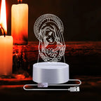 Crucifixion of Jesus 3D Illusion Lamp
