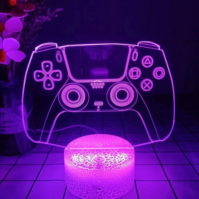Gaming Setup RGB 3D LED Lamp
