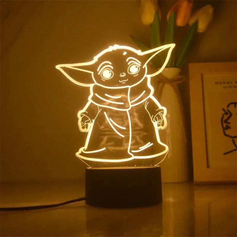 Avengers 3D LED Light Lamp Action