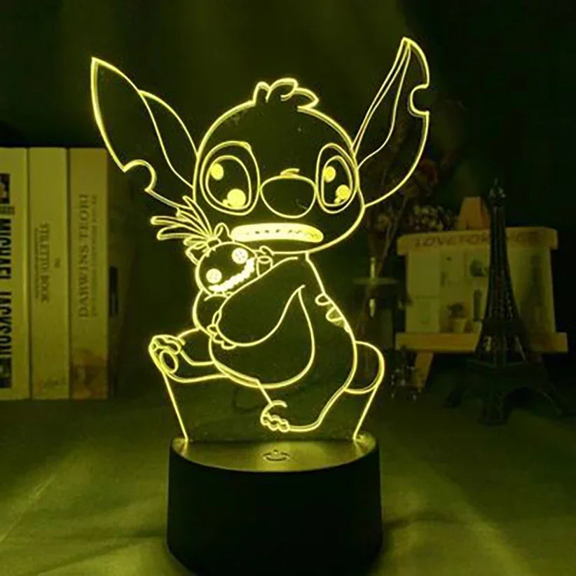 Avengers 3D LED Light Lamp Action