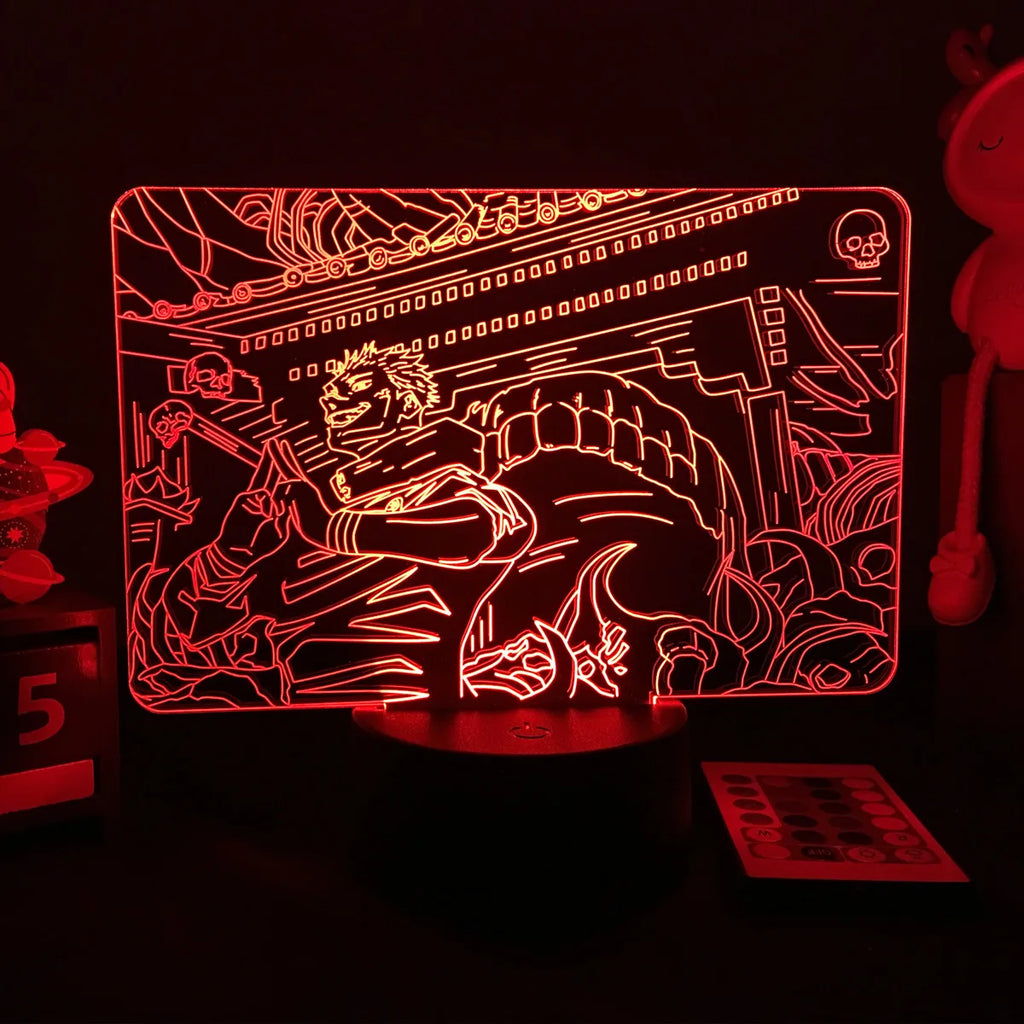 Jujutsu Kaisen Anime 3D Led Lamp