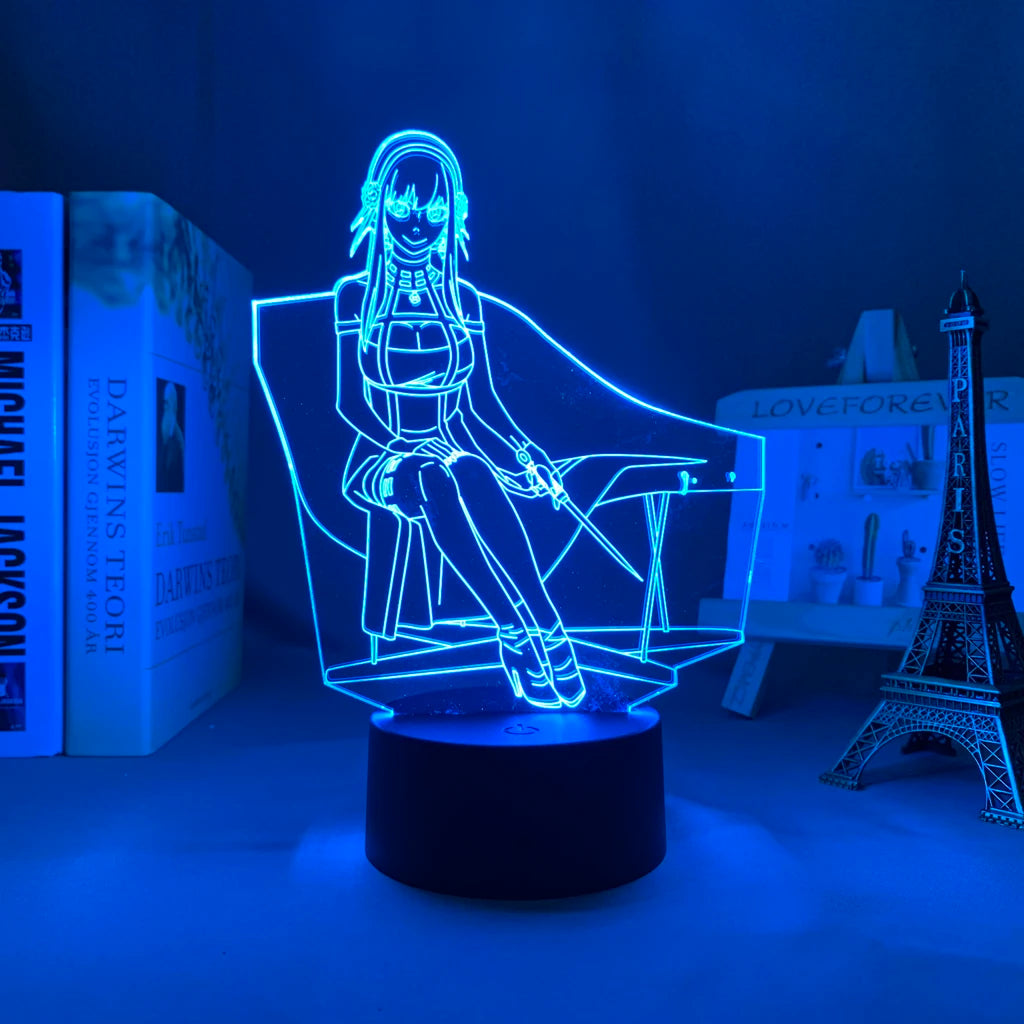 Spy X Family 3D Led Light Lamp