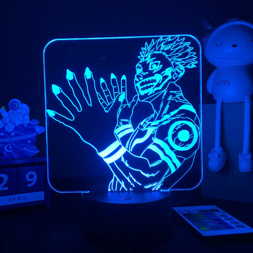 Jujutsu Kaisen 3D Led  Lamp Night Light
