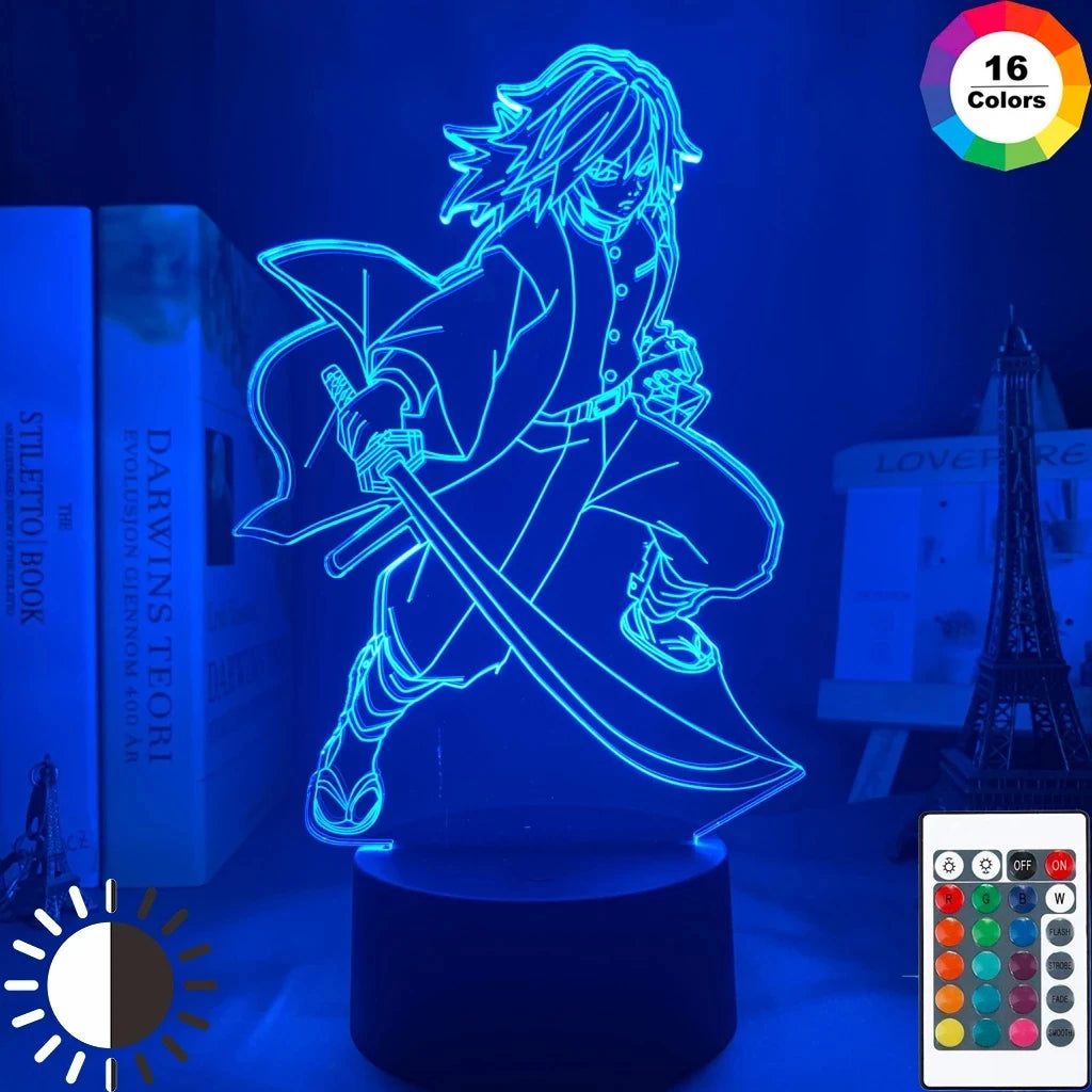 Kimetsu No Yaiba 3d LED Light Night