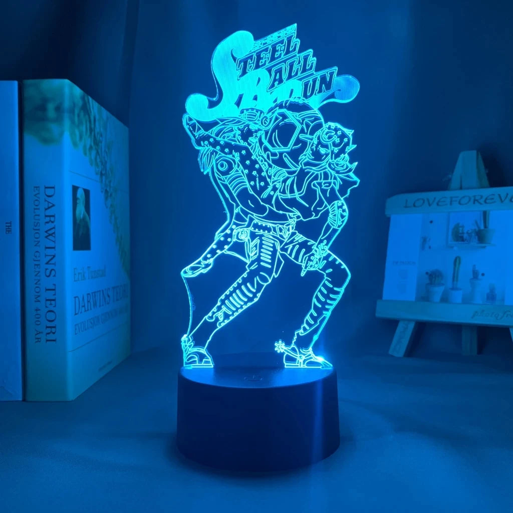 JoJo Bizarre Adventure 3d Night Light LED lamp