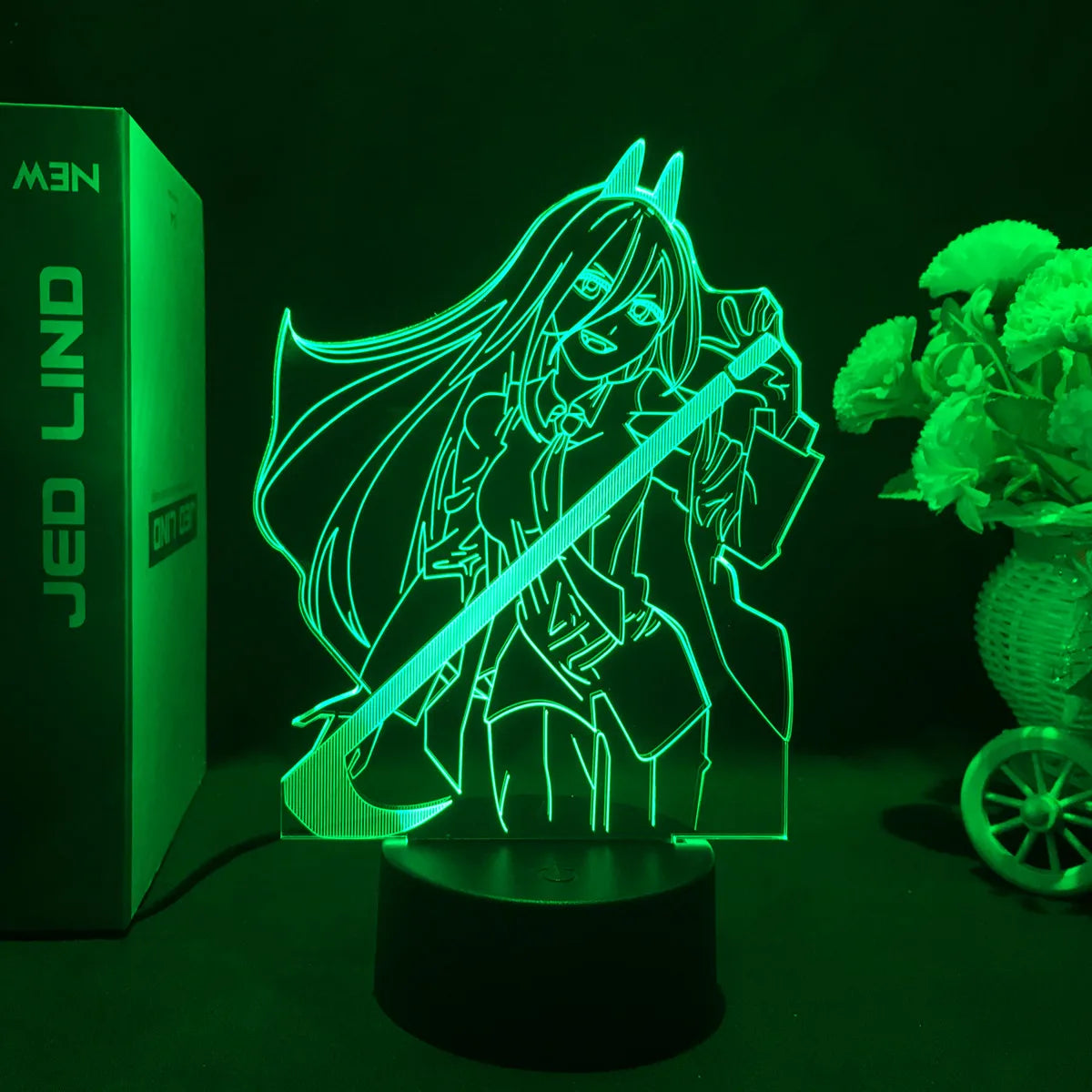 Chainsaw Man 3d Led Light Lamp