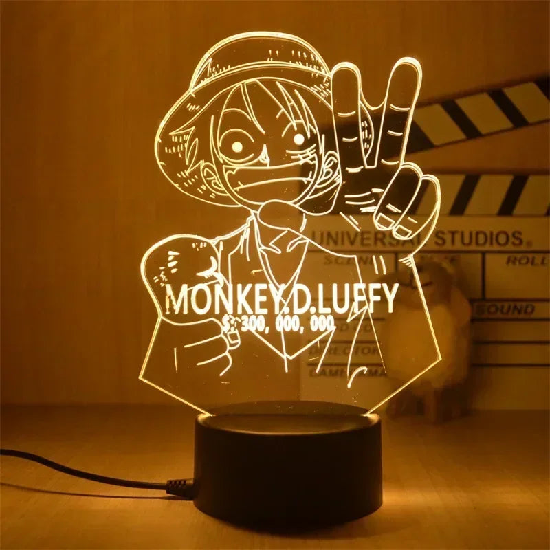 One Piece 3D LED Night Light