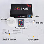 Paw Patrols 3D LED Night Lights