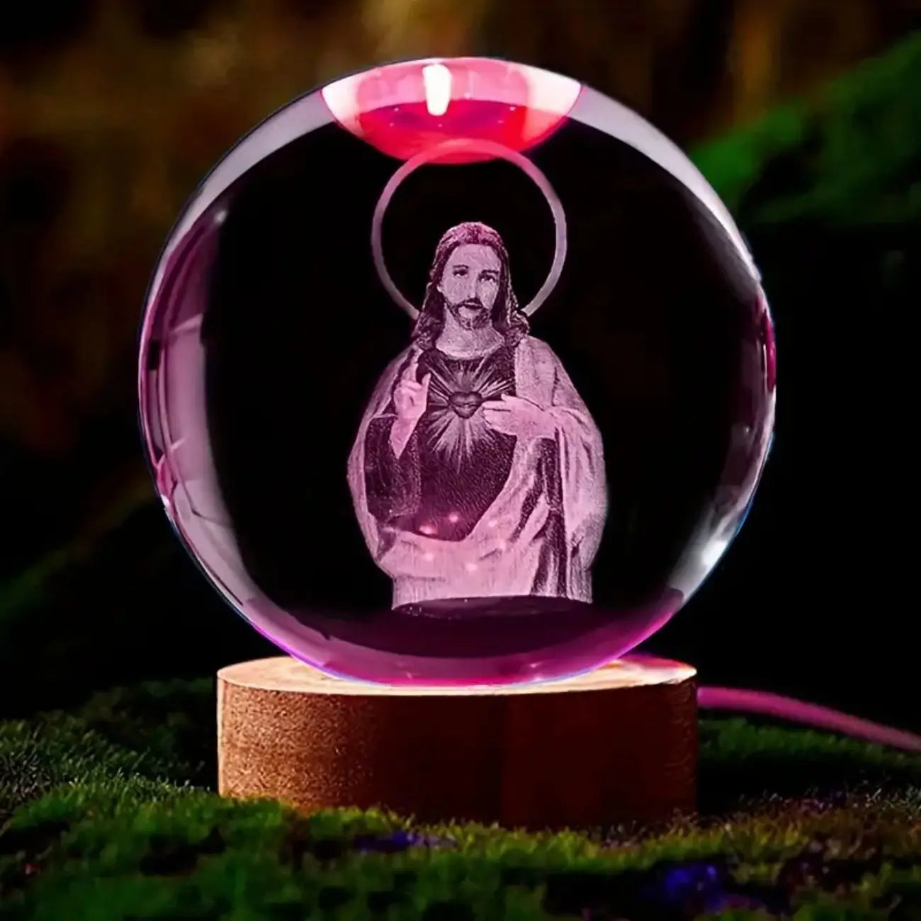 3D Jesus Crystal Ball