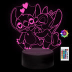 3D Illusion Stitch Night Light