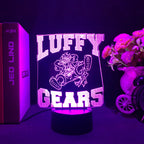 One Piece 3D illusion lamp