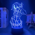 High School DxD 3D LED Lamp